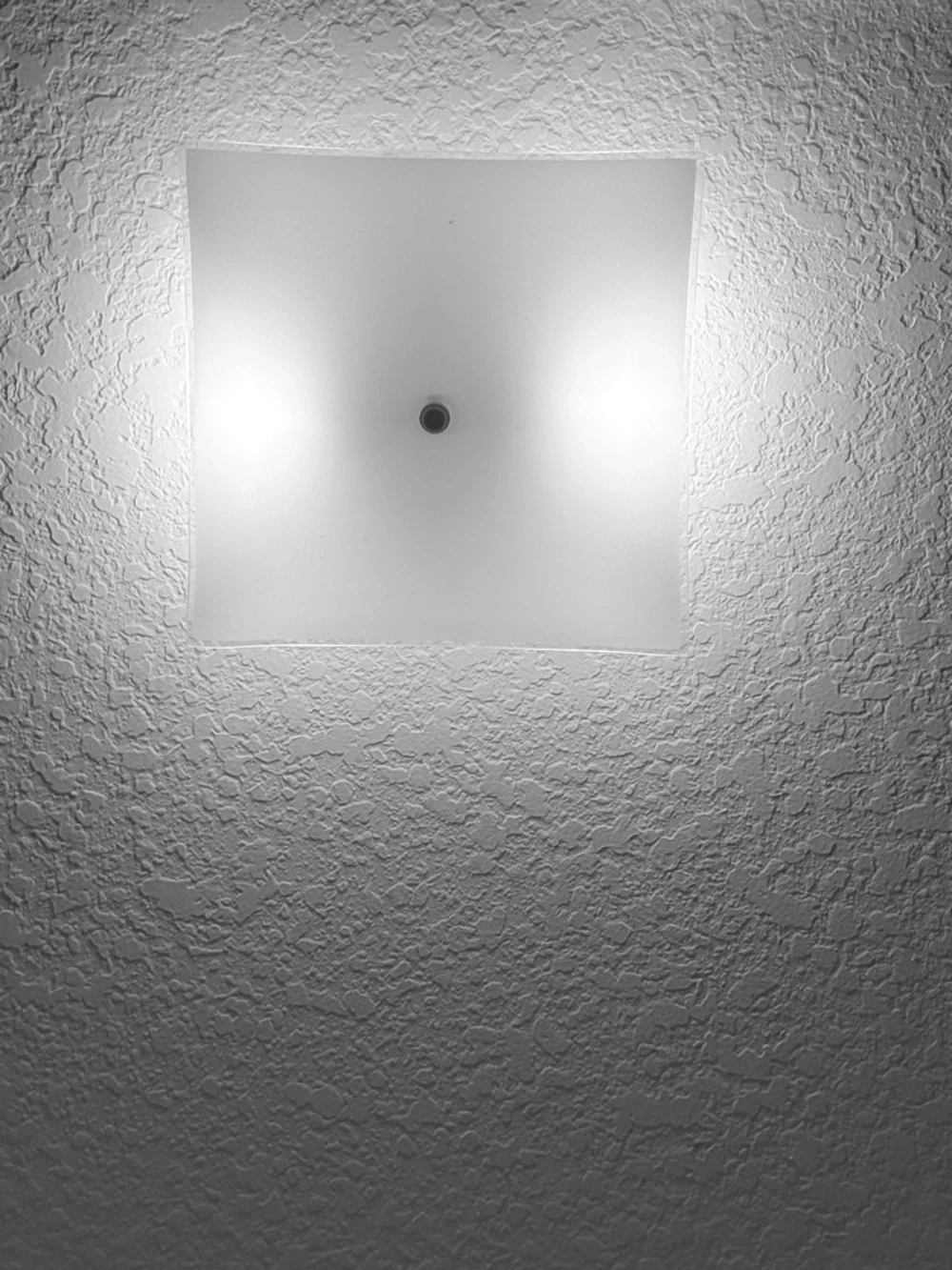 Modern Square Frosted Glass Ceiling Lantern - Westinghouse 12x12x6 High